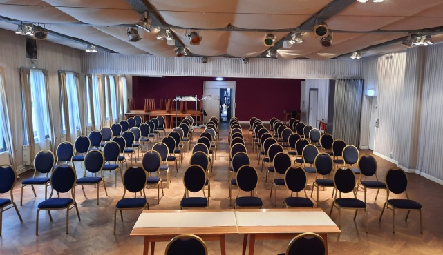 Festsaal für Einwohnerversammlung / Foto: R. Mührenberg